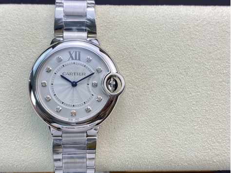 V6廠出品V7版一表一卡一碼仿表卡地亞藍氣球系列33mm,N廠手錶