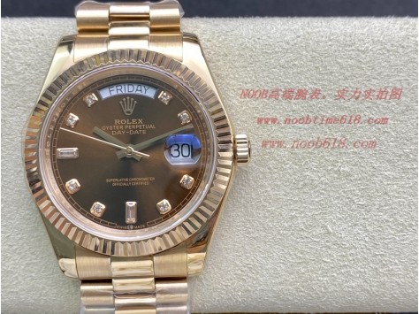 手錶評測仿表勞力士DD星期日志系列40mm 2836機芯,N廠手錶