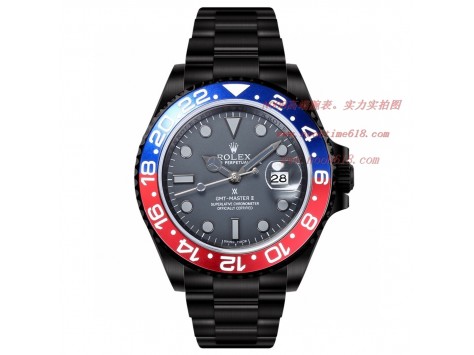 改裝手錶BLAKEN勞力士 Rolex 碳黑鋼皇水鬼系列,N廠手錶