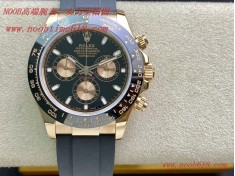 臺灣仿錶,香港仿錶HQ factory rolex daytona 高品質迪通拿重金研發7750機芯只有兩檔(沒有空檔)