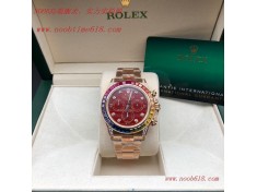 臺灣仿錶,香港仿錶HQ factory rolex daytona 高品質迪通拿重金研發7750機芯只有兩檔(沒有空檔)