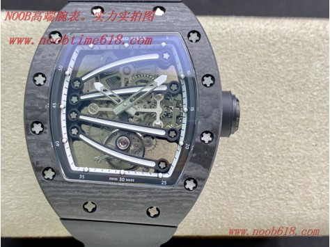 複刻手錶,理查德米勒RM59-01陀飛輪綠蜥蜴碳纖維複刻錶