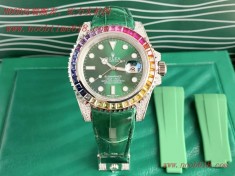 複刻手錶,玩家毒物勞力士Rolex滿鑽彩虹水鬼系列手錶  複刻手錶,玩家毒物勞力士Rolex滿鑽彩虹水鬼系列手錶