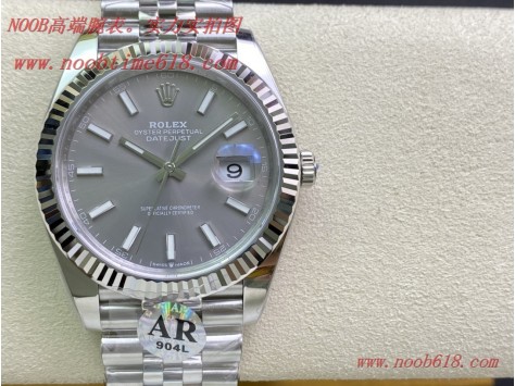 香港仿錶,臺灣手錶,AR厂手表劳力士ROLEX  DATEJUST进口＂904L＂日志型41系列126334全新＂V3＂複刻錶