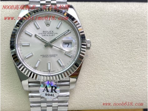 AR厂手表劳力士ROLEX  DATEJUST进口＂904L＂日志型41系列126334全新＂V3＂複刻錶