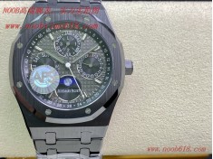 仿表,仿錶,APS愛彼黑陶瓷26579真月相皇家橡樹系列在“Grande Tapisserie”香港仿表