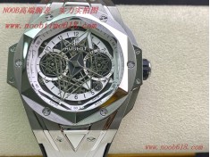 Hublot恒寶宇舶計時機械款劍鋒全新Big Bang Sang Bleu II 刺青腕表