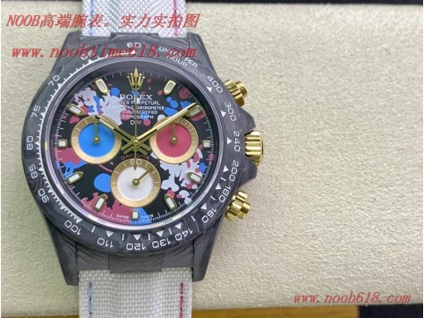 批發代發手錶,仿錶,TW出品劳力士ROLEX宇宙计时迪通拿系列之碳纤维定制版仿錶