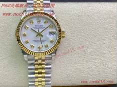 仿錶,WF factory勞力士Rolex女款蠔式日誌型腕表31mm香港仿錶