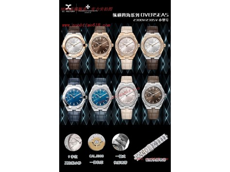 仿真錶,CC factory縱橫四海VC江詩丹頓縱橫四海系列OVERSEAS小型號女表腕表仿錶