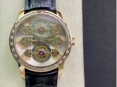 仿表,RM FACTORY芝柏（Cirard一Perregaux）BRIDGES 金桥系列 99193B52H00A-BA6A陀飞轮机芯台湾香港仿表