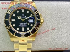 N厂手表,NOOB厂手表官方旗舰店,VS厂手表,VS factory rolex 劳力士全金黑水鬼41mm3235机芯仿表