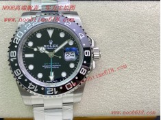 一比一複刻手錶,GS Factory 勞力士可樂圈V4版格林尼治型GMT3186機芯瑞士仿錶