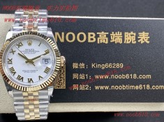 包金手錶,包18K金手錶,GM廠36mm五珠鋼帶日誌V2版3235一體機V3包金系列仿錶