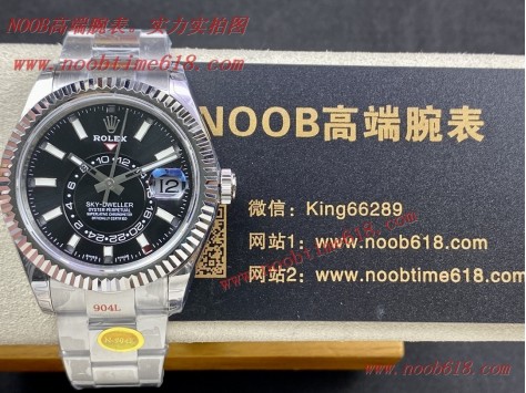 NOOB廠手錶官方旗航店,N廠V2版勞力士天行者Sky-Dweller外圈口轉動柔順圈口不緊不松頂級品質仿錶