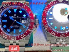 ARF與正品對比勞力士126710BLRO紅藍可樂圈GMT格林尼治V3升級版圈口通紅ARF工廠與正品對比圖片仿錶  ARF與正品對比勞力士126710BLRO紅藍可樂圈GMT格林尼治V3升級版圈口通紅ARF工廠與正品對比圖片仿錶
