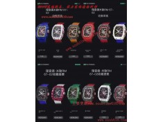 改裝定制手錶,理查德米爾RM67-02更改齒輪顏色升級版本仿錶  改裝定制手錶,理查德米爾RM67-02更改齒輪顏色升級版本仿錶