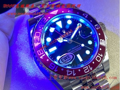 瑞士仿錶,EWE工廠V5版勞力士格林尼治llGMT搭配cal.丹東獨家3285/72小時同步C仿錶  瑞士仿錶,EWE工廠V5版勞力士格林尼治llGMT搭配cal.丹東獨家3285/72小時同步C仿錶