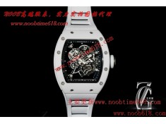 改裝定制高端手錶理查德RM055白陶瓷vauchar機芯無卡度仿錶 改裝定制高端手錶理查德RM055白陶瓷vauchar機芯無卡度仿錶